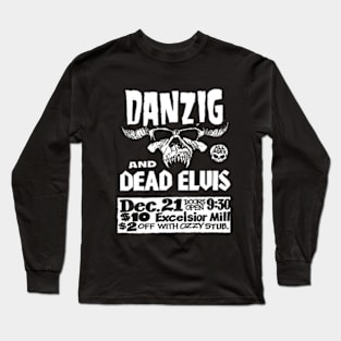 Danzig and Dead Elvis Long Sleeve T-Shirt